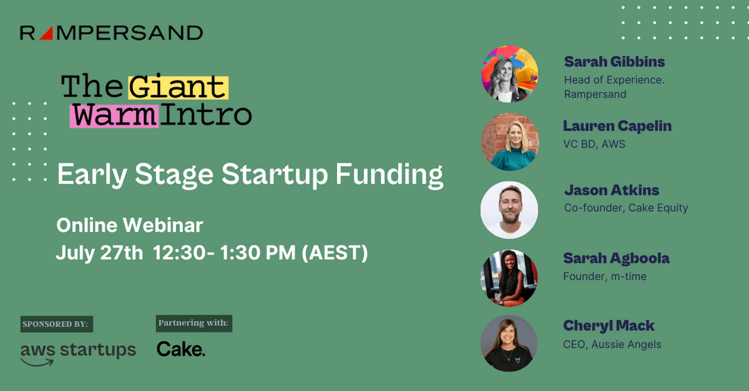 If you have questions about how to navigate a capital raise, this is the event for you! <a href="/SarahTeeGee_/">Sarah Gibbins</a> is running a webinar for founders who are thinking about applying for Giant Warm Intro 2023. 

RSVP here: bit.ly/3NWtJaX
