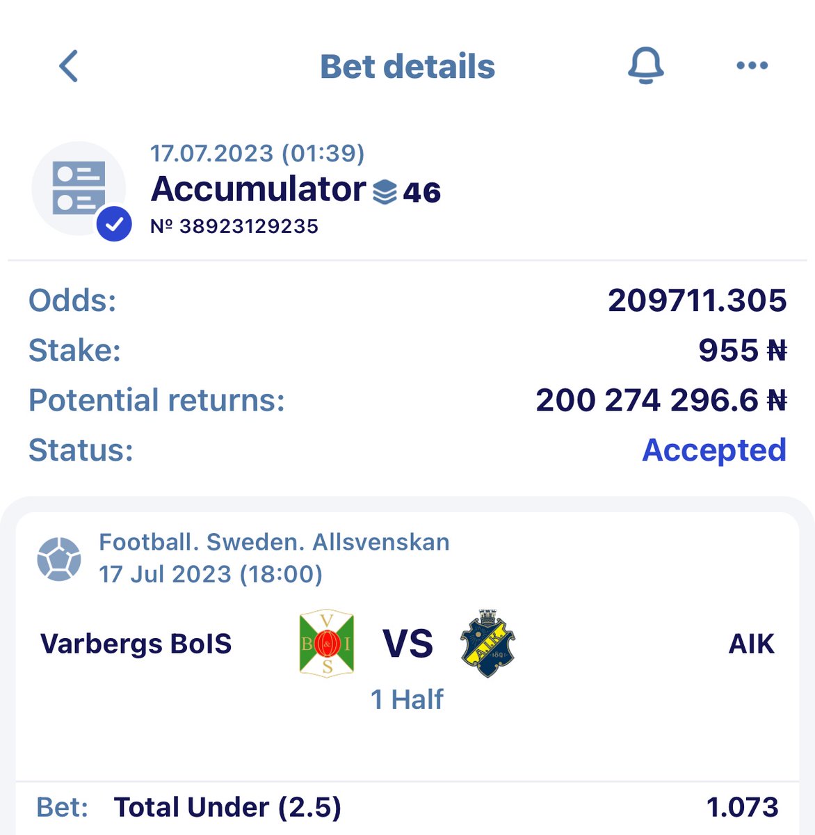 LBGeneraI's tweet photo. #N950 TO WIN #N200MILLLLION

#209K ODDS HT UNDER 2.5 ON #PARIPESA 🤑🤑🤑

#209K ODDS👉 YV3TJ
#10K ODDS 👉 5DGTJ

Do you know you get refund on your long shot cut 1 tickets on Paripesa?
Sign up here👉 https://t.co/2g8YAqPnFY

Promo Code👉 LBGAMESTIPS
Type the Promo Code correctly https://t.co/kK1Y9gf82N