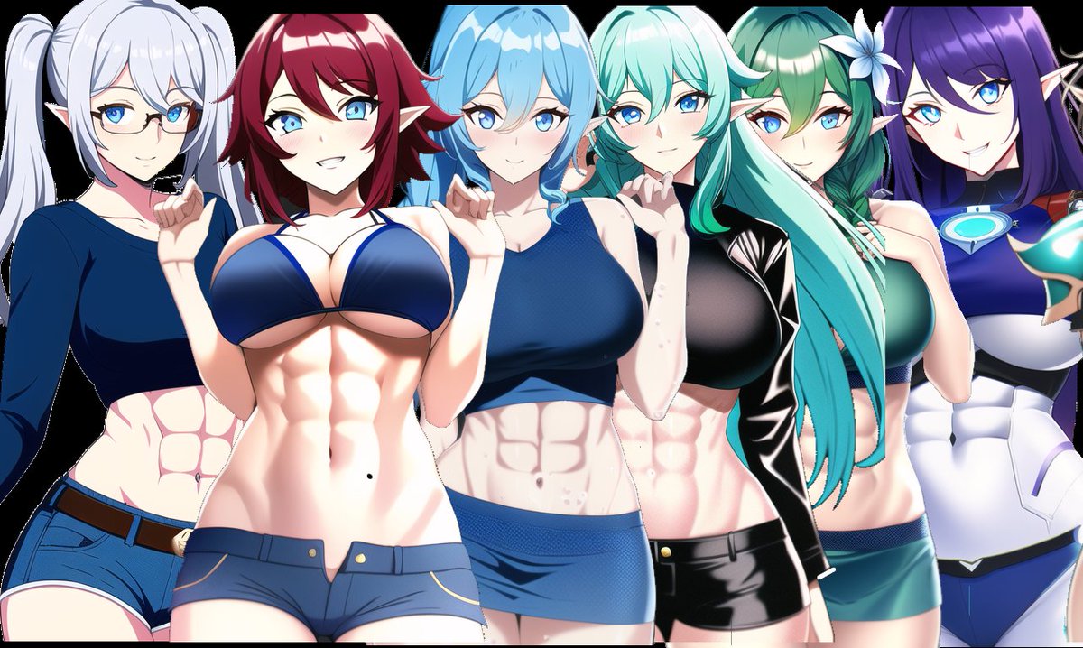 Erlinegtsart's tweet photo. Say hello to all 11 goddesses 
Aditth, Nyomie, Rina, Drienne, Brela, Jess, Lionne, Erline, Lyris, Elyn, and Callia https://t.co/F0mQdZqEZf