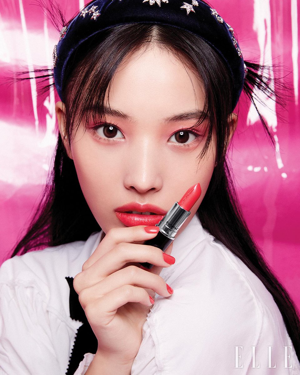 JINISTAGRAMS's tweet photo. 230717 JINI x MAC Cosmetics will be featuring on Elle Korea 2023 August issue

#JINI #지니 #최윤진 https://t.co/OLMJ3R65yX
