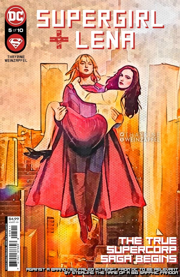 thayrine's tweet photo. THE SUPERCORP SAGA https://t.co/auUyXeBPjJ