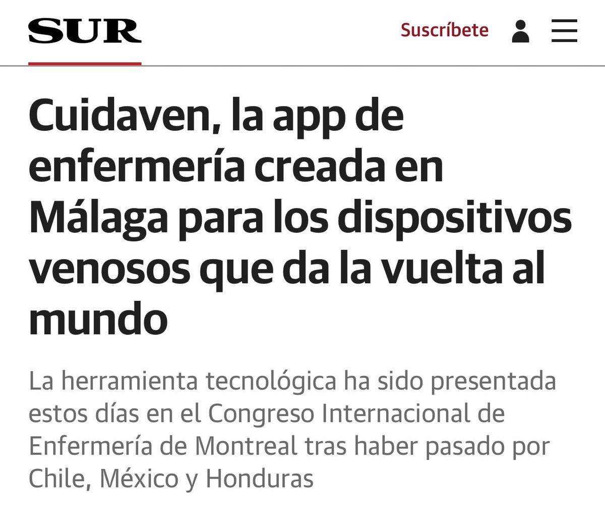 JesusBPSO's tweet photo. Gracias @DiarioSUR por difundir #Cuidaven, esta App que ayuda a las enfermeras en su práctica diaria y a los pacientes.
Seguiremos difundiendo y compartiendo el conocimiento por todo el mundo.
Gracias @IvanGelibter 😍😍👏👏 #bpso #BpsoAndalucía @cuidaven 

https://t.co/1TCaK1RhLo https://t.co/GnYBIPNF6E