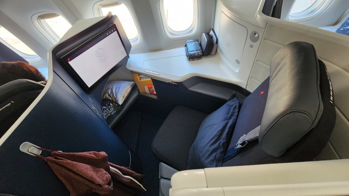 I don't think I can ever go back to comfort plus. https://t.co/Zhq6zXlr9v