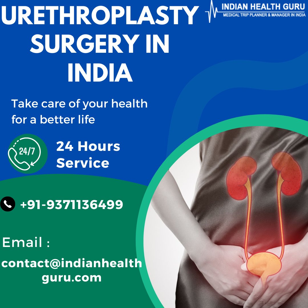 The styles of surgeries are varied and depend on the location, reason, and duration of the stricture.
#UrethreplastySurgery #MinimumCost #LowCostSurgery #BestSergeon 
Contact Us:
Phone No.:+91-9371136499
Email:contact@indianhealthguru.com
Read More On:bit.ly/3XU2uT3