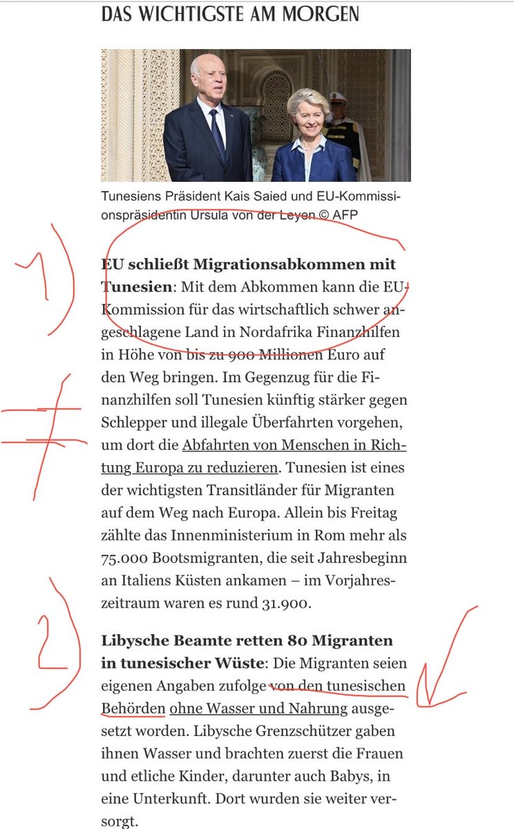 NaikaForoutan's tweet photo. Geht‘s zynischer?! Es kommt 1Tag an dem all diese Migrationsexperten, d. zu diesem Abkommen geraten haben, sich erklären müssen. Kontrolle heißt, Flüchtende in Wüste treiben⬇️ Plus: EU wird bei Mig.Steuerung abhängig v. Autokratien. Wie bei Energieversorgung v. Russland https://t.co/snMGfVpfhh