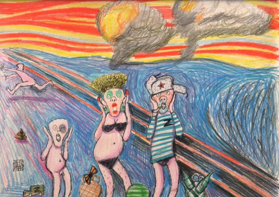 Elsts's tweet image. Jau iesūtīti pirmie darbiņi zīmējumu konkursam.. 🥹