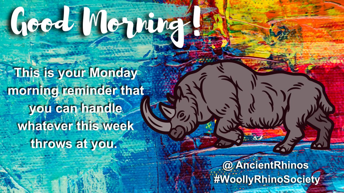 SeaHibiscuss's tweet photo. Rise and shine!
@AncientRhinos #WoollyRhinoSociety @RespectedRhinos @YoungPa80505680 @Jgroove3 @nakedrhinoscc https://t.co/J1cZirxNGg