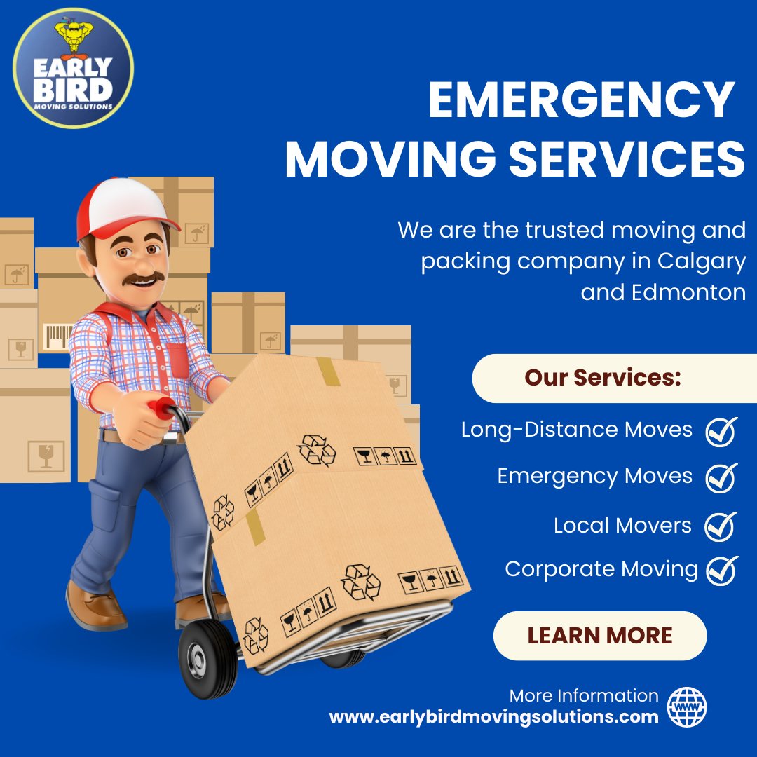 EarlyBirdMS's tweet photo. 📢 Need to move ASAP? Don't stress, we're here to help! Our #emergencymoving team is ready to tackle your last-minute relocation with speed and precision. Contact us now and let's get you settled in no time! 🏠🚚 

🌐 https://t.co/MFTpzubqF6

#movingcompany #professionalmovers https://t.co/ImrozRDLp3