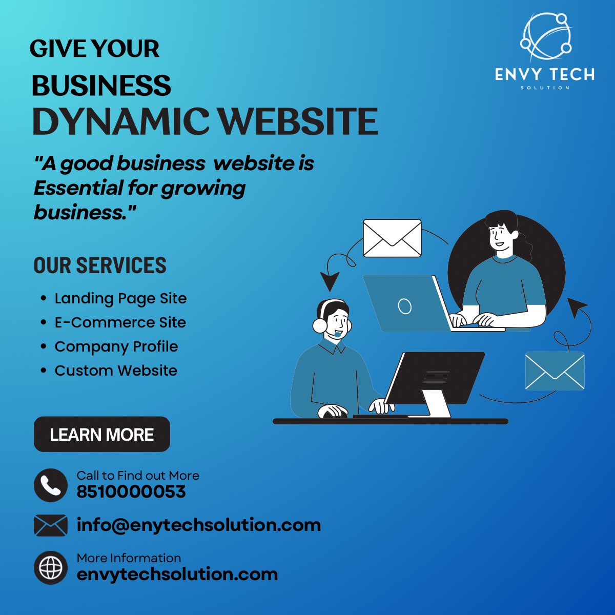 Transforming Businesses with Dynamic Websites! Discover the Next Level of Online Presence. Contact us now! .
#DynamicWebsites #WebsiteDevelopment #OnlinePresence #DigitalTransformation #StandOutOnline