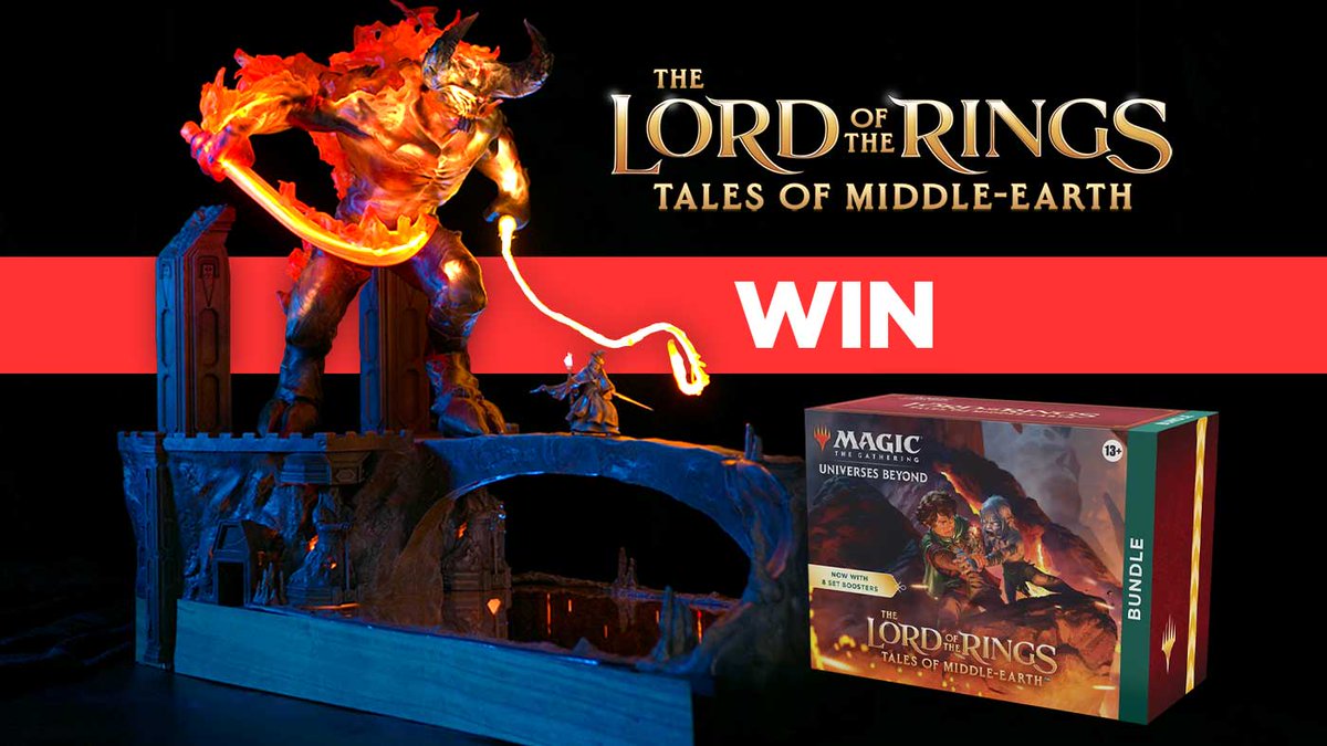 WIN: Magic: The Gathering Lord Of The Rings Prize Packs Including Huge One-Of-A-Kind Statue press-start.com.au/win/2023/07/17…