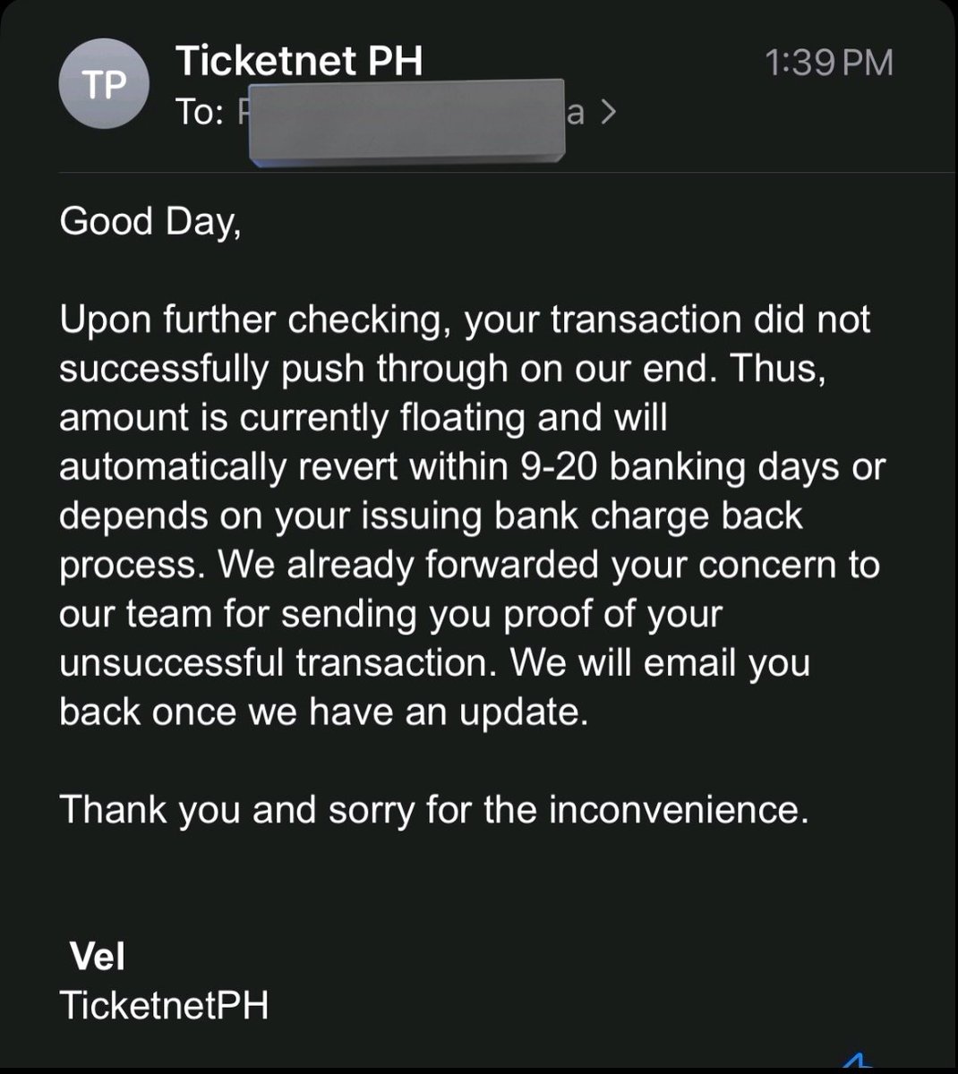 bobbyxhanbin_'s tweet photo. hi @happeehour this is not acceptable po. we NEED our tickets. we don't want our money back. we just want what we worked so hard for to secure. pls address this. we cannot compromise this way since it is beyond unfair for something that isn't our fault at all. pls, inang. HELP US https://t.co/56t8lzhJG5
