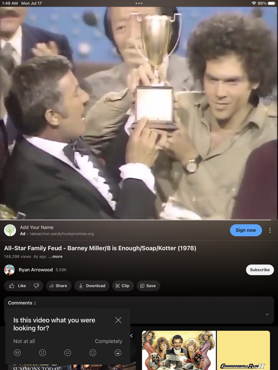 ckconine's tweet photo. Hey @ChasFleischer still have your All Star Family Feud trophy? https://t.co/qIsvp720q6