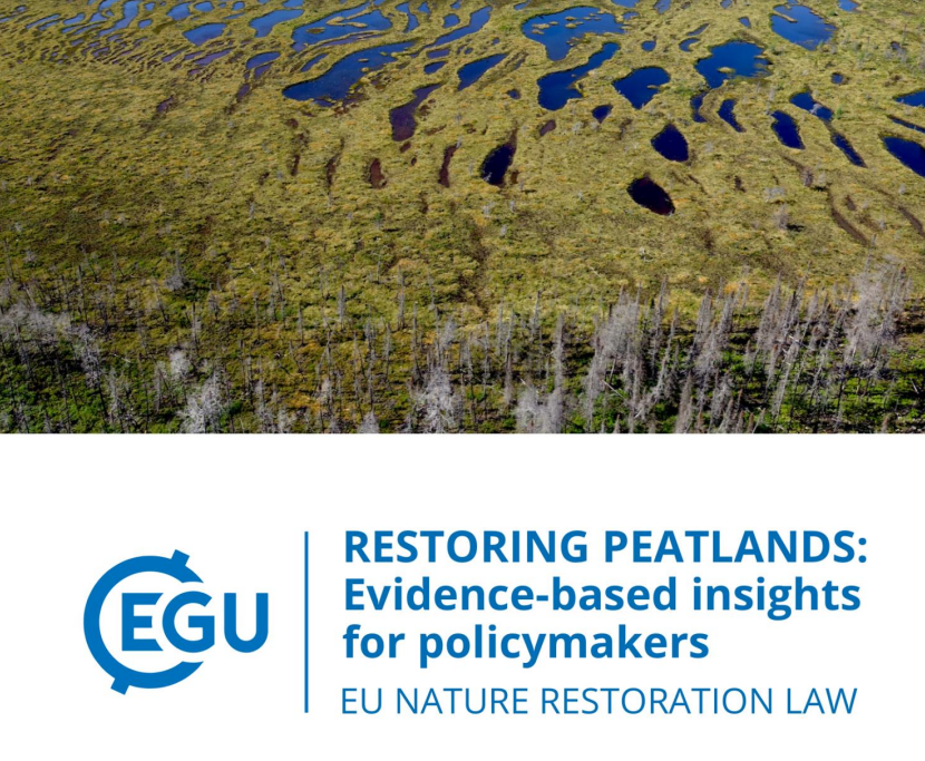 The <a href="/EuroGeosciences/">European Geosciences Union</a> Biodiversity Task Force has published evidence-informed insights on peatland restoration for policymakers👇

Hopefully, we'll see #Peatland targets reintegrated in the #NatureRestorationLaw text following the EU trilogue discussions!

cdn.egu.eu/media/filer_pu…