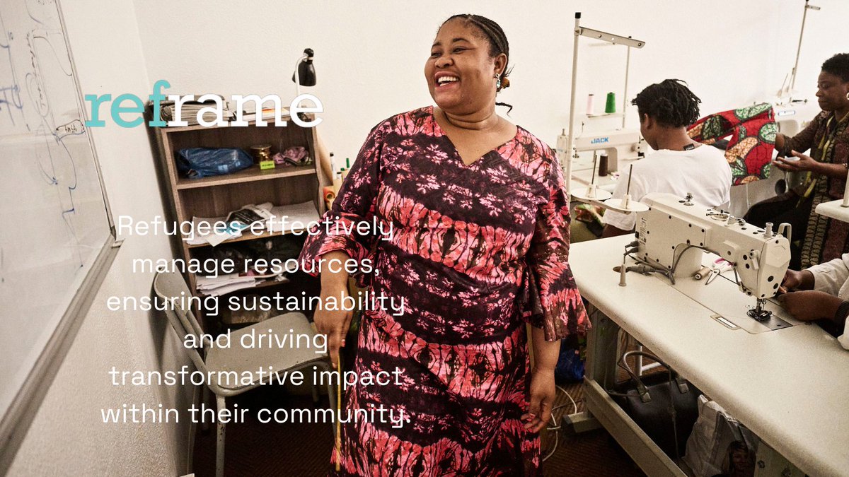 ReframeNetwork's tweet image. #Refugees lead change through creativity, innovation, and sustainable programming, fostering inclusion in the market economy for self-reliance. 
Support their work and transformation through the #Pooled #Fund for #Livelihoods and #Technology. ➡️👉bit.ly/440kjCm