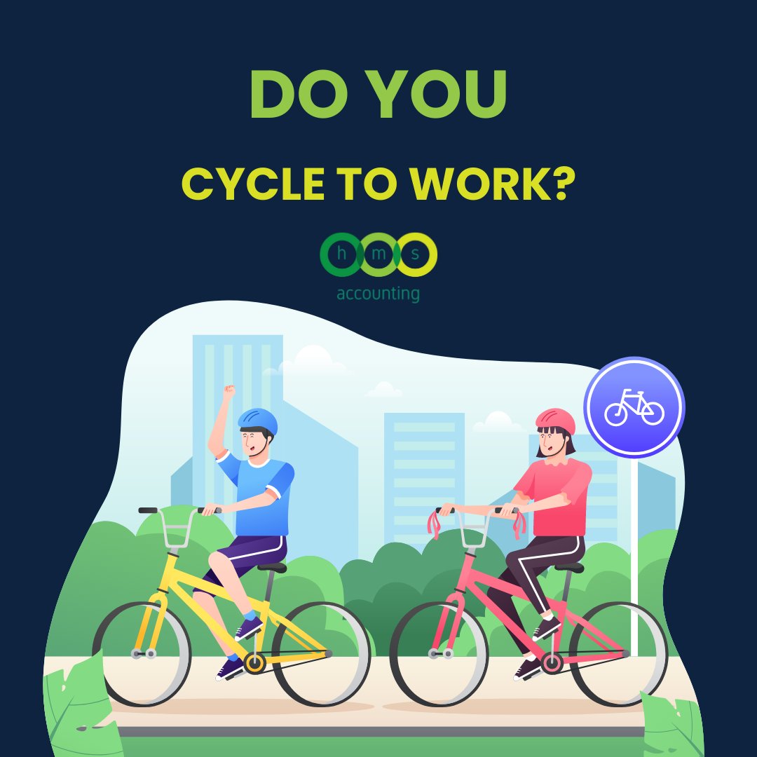 If you're a business owner who cycles to work you could claim 20p per mile whilst helping to save the environment. Win win!