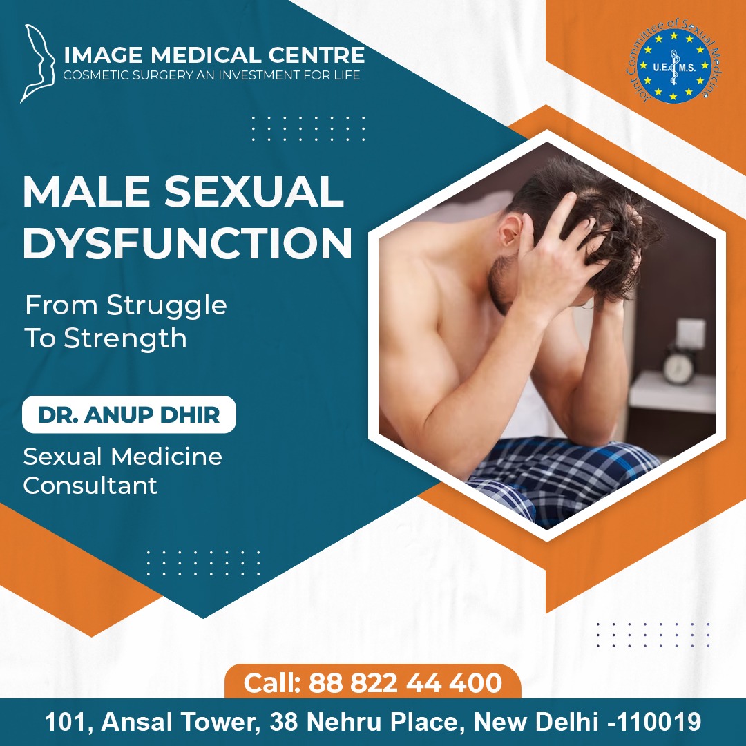 It's high time to break the stigma and empower men to seek solutions for sexual dysfunction.
Schedule a consultation today!

Visit: anupdhir.com/male-sexual-dy…
Call: 8882244400

#DrAnupDhir #SexualWellness #MaleSexualDysfunction #SexualDysfunction
#SexualDysfunctionTreatment