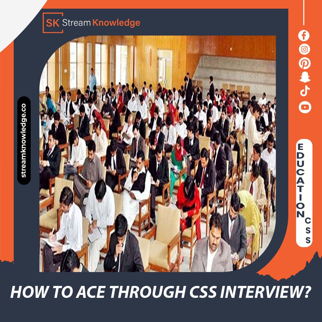 StreamKnowledg3's tweet image. How to Ace Through CSS Interview?
streamknowledge.co/how-to-ace-thr…
#ACE #cssinterview #css2024 #cssinstitutes #CSSExam #csspreparation #css #education #streamknowledge