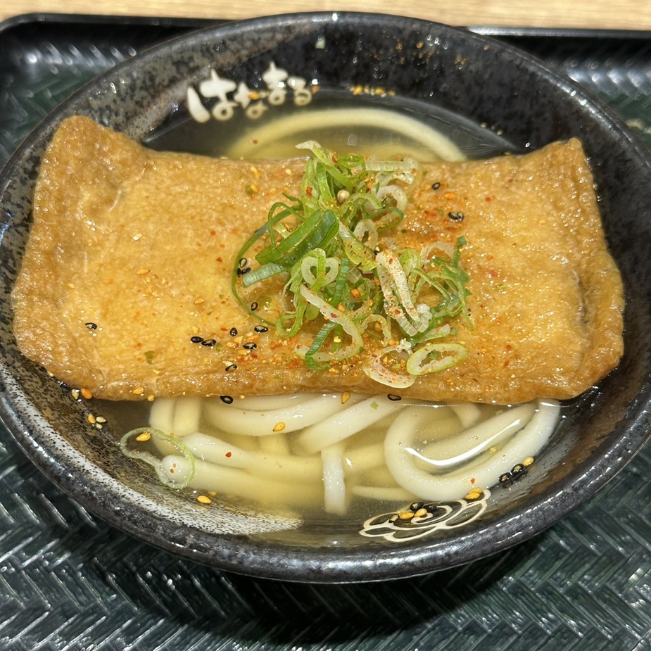 kanmi3's tweet photo. はなまるうどん イオン藤井寺店（きつねうどん・いか天） 
https://t.co/IS6WDw5Qei #tabelog https://t.co/MfR24tdjuM