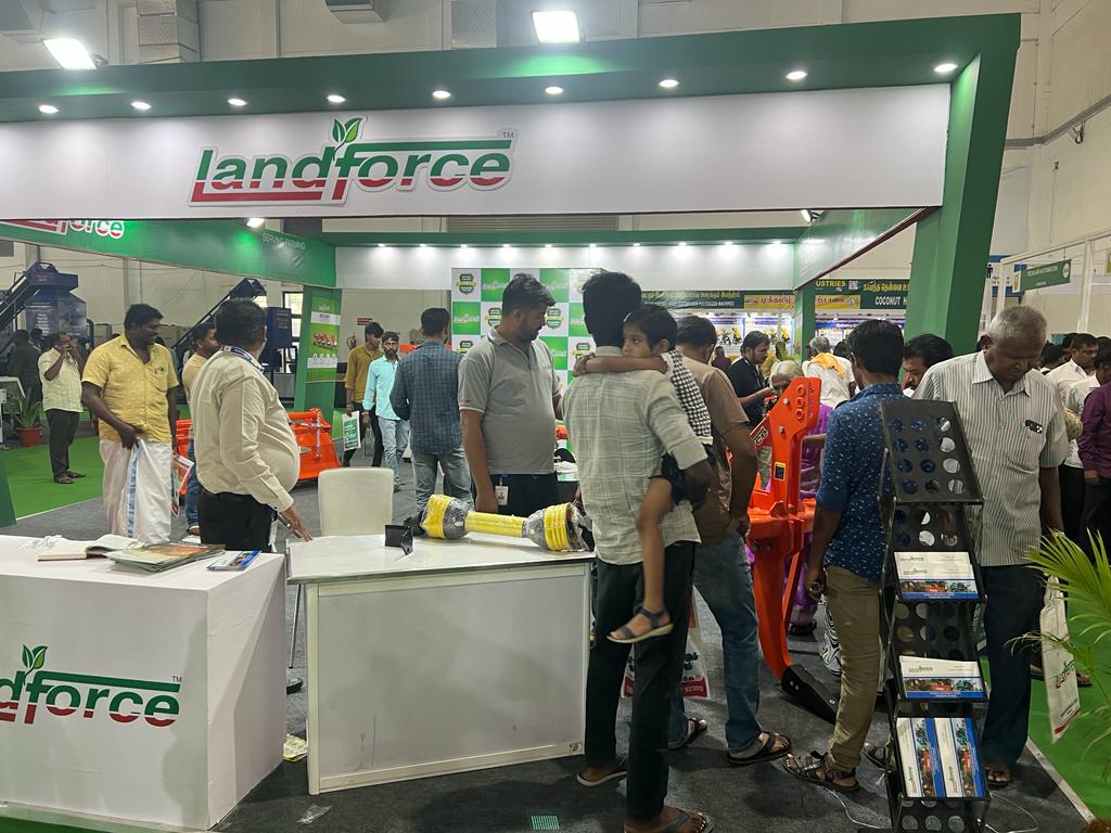 Landforce6's tweet photo. Some moments captured of our presence at #AgriIntex_Coddisia, Coimbatore, Tamil Nadu. We are feeling honored by the love and support we got from our valuable customers.
Thanks for the wonderful response. 📷📷
#agriintexe2023 #Tamilnaduexhibition #farmers #landforce https://t.co/AggFB8K3VJ