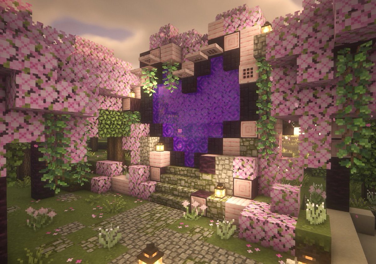 heart shaped portal 💜