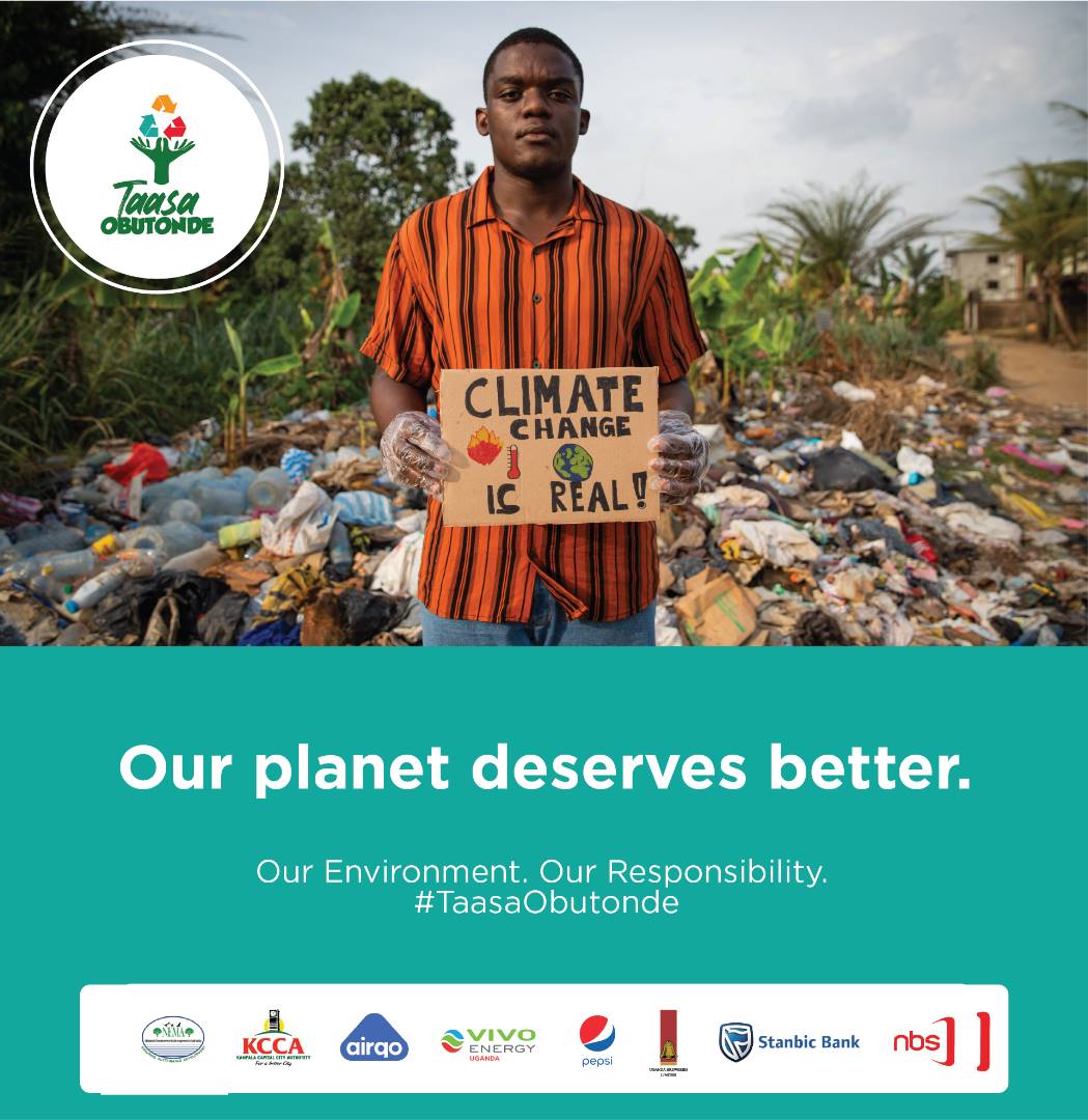 Pledge to minimize plastic waste and make a lasting impact on the environment. #TaasaObutonde #BeautifulUganda