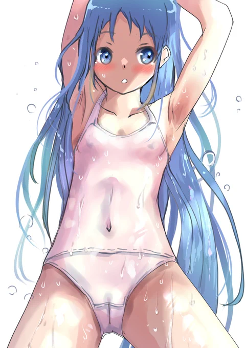 くそ暑いので水着さみちゃんで涼もう 