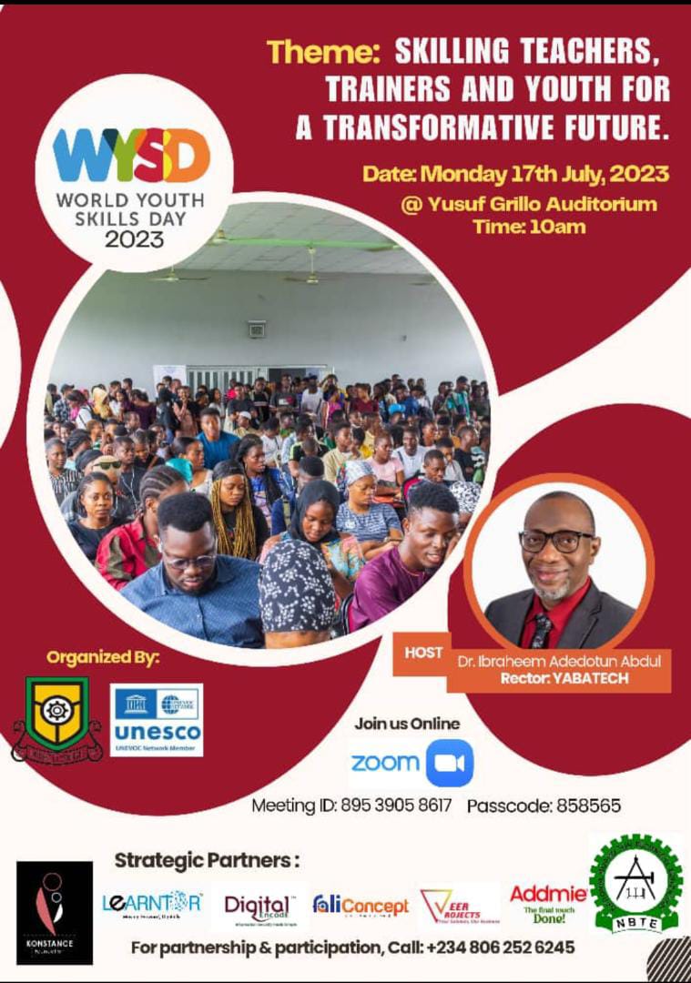 #WYSD
#Yabatech
U are all cordially invited!