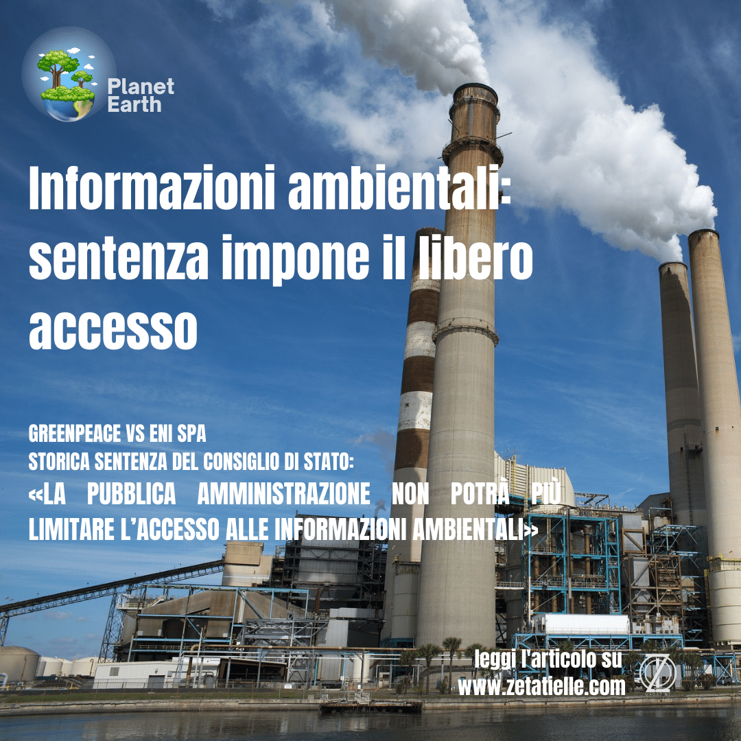 ZetatielleM's tweet photo. #Informazioni ambientali: #sentenza impone il #liberoaccesso. Clicca e leggi 👇🏻 @Greenpeace_ITA @eni @Recommon @PoliTOnews
#giustizia #ambiente #salute #Greenpeace #humanrights #climatechange #lagiustacausa #eni #ReCommon #politecnicotorino

https://t.co/s9oIC6B9pC https://t.co/zcQqtHzCld