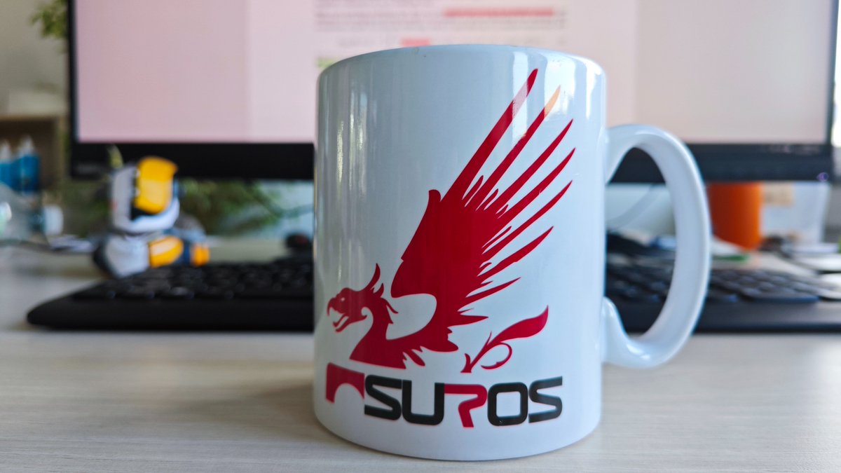 MijagoCoding's tweet image. It&apos;s been three years, but this mug still makes me happy every morning at work.

Also, Shaxx Duck in the background hehe.