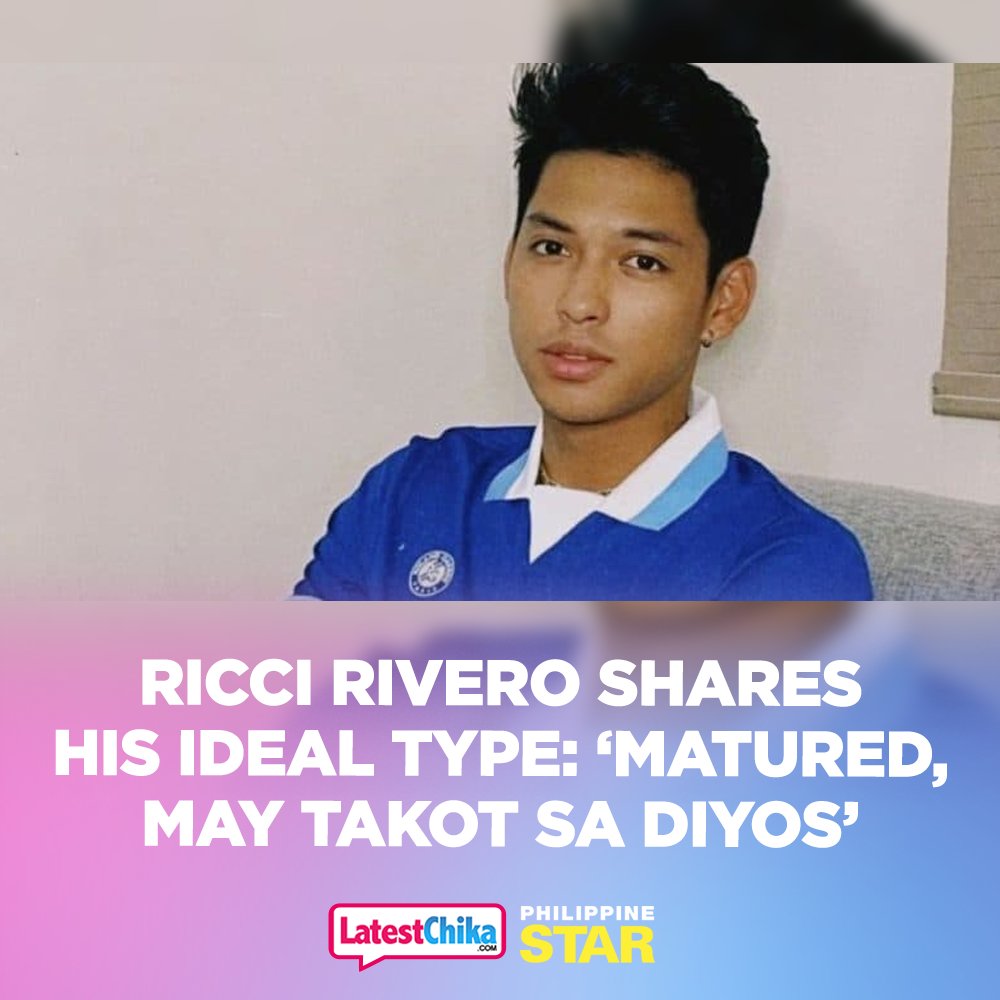 PhilippineStar's tweet photo. Basketball player Ricci Rivero, who has recently faced controversies over his last relationship, opened up on the lessons he learned about love. https://t.co/qSApj3LvWW | via @latest_chika https://t.co/7pDxVKH1HG