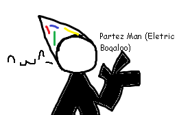 SUNNYISDEAD90's tweet photo. ya guys dont know abt this but before DIEXD i did have an errorsona called "parteez man" the gapple server was filled with those sillies #errorsona #daveandbambi #daveandbambioc https://t.co/aT89Ck1sww