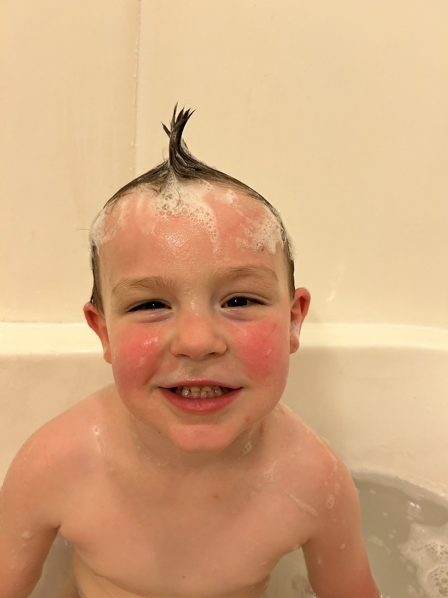 jsimmons0526's tweet photo. Mohawk Warriors biggest fan! A hair cut might be happening real soon if Raylan gets a shout out! #monsterjam @BryceKenny https://t.co/ePIpR6mCe2