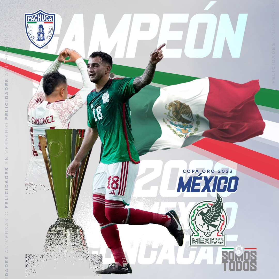Tuzos's tweet image. 🏆 | ¡Y QUE VIVA MÉXICO CAMPEÓN DE LA @GoldCup!

Felicidades a @Erick29810 y @Lc24C quienes consiguieron con @miseleccionmx el título... ¡La copa regresa a casa!

#PachucaSomosTodos💚🤍❤️