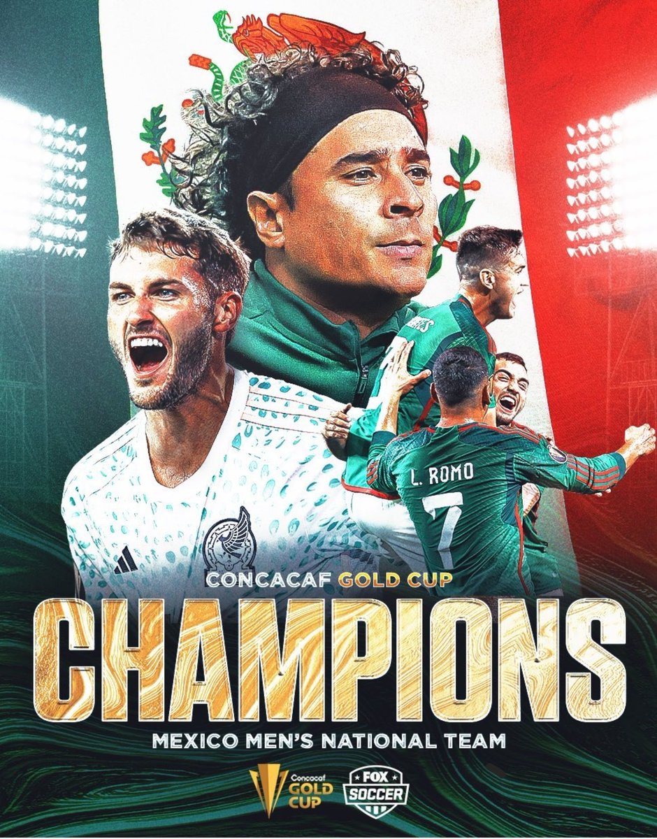 Yeah baby champions again #GoldCup2023 #MEXvsPAN #CopaOro2023