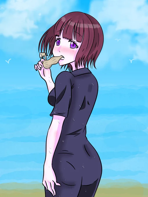 オリジナルキャラでそ #海の日 