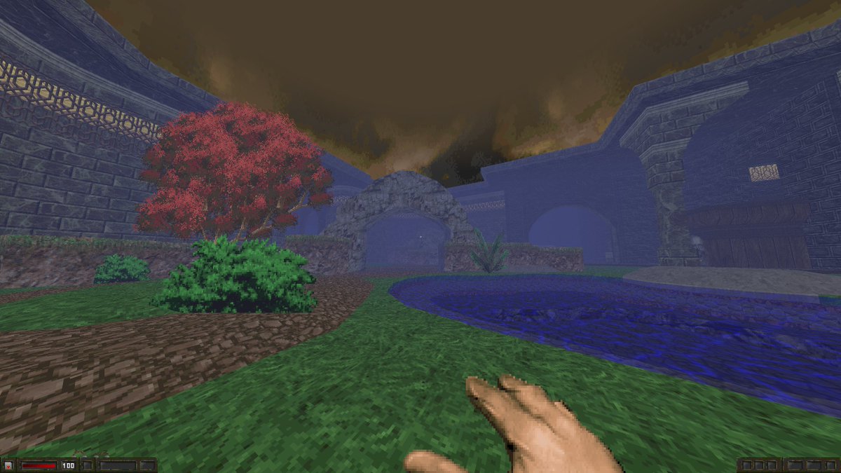 Rageful_Tim's tweet photo. Some stream progress shots of The Black Tower
#doom #mapping #gamedev #streamer https://t.co/OViD6NtttE
