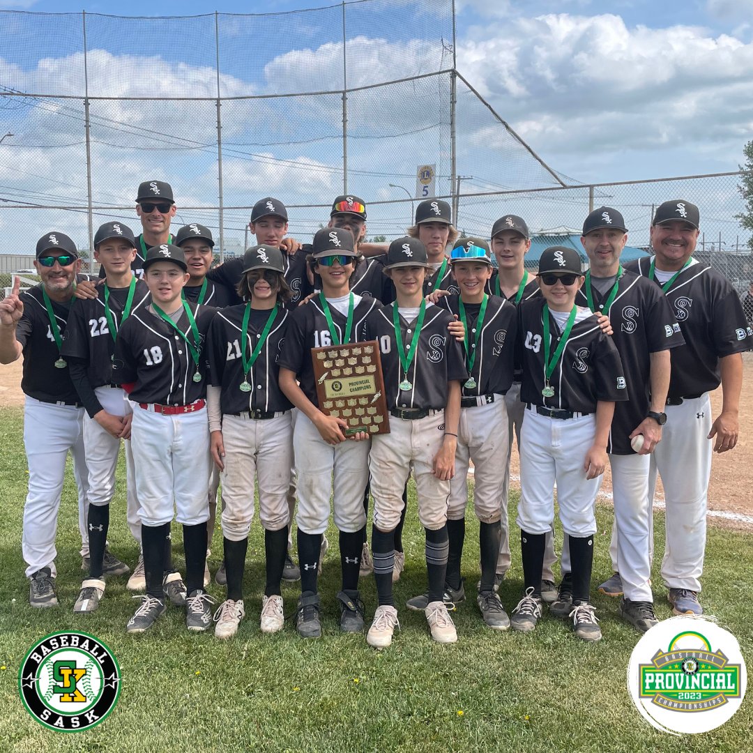Congratulations to the 15U AA Tier 2 Provincial Champions, the Regina White Sox! They defeated the Tisdale Rangers 8-2 in the finals.⚾🏆