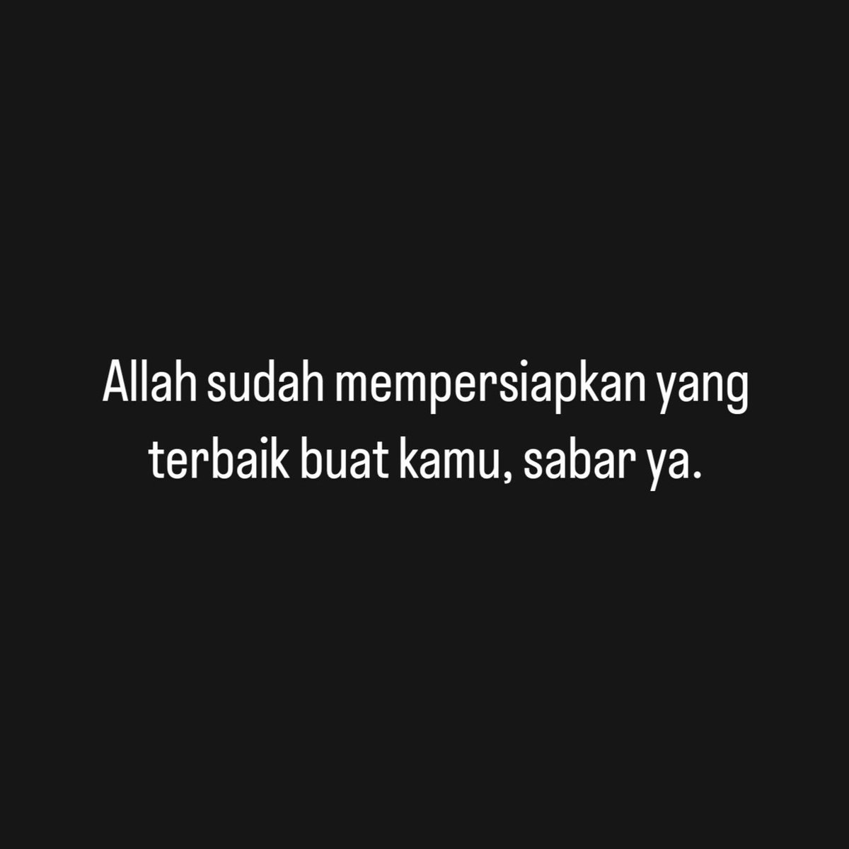 radenrauf's tweet photo. Sabar ya. https://t.co/2CvnASKuWO