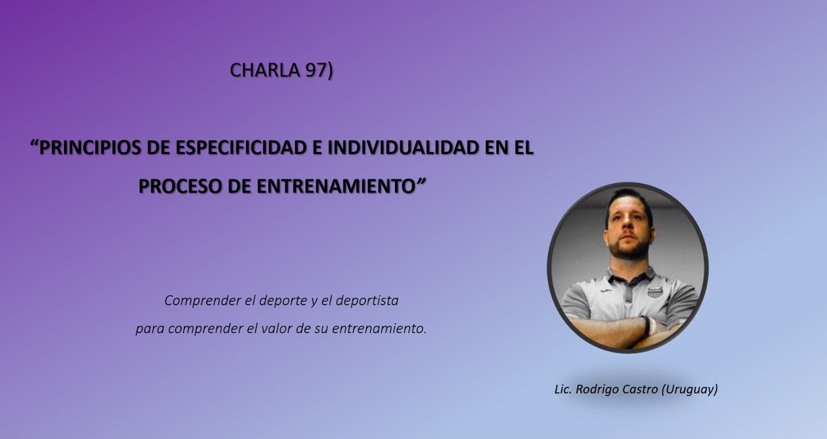 Se viene la presentación N100!!

Estamos preparando una mesa redonda invitando a los expositores que nos acompañaron desde el inicio, en este espacio de capacitación permanente con alta calidad.

- viernes 4/8 a las 
- 19hs (horario uruguayo)

<a href="/rodricastro20/">Rodrigo Castro</a>