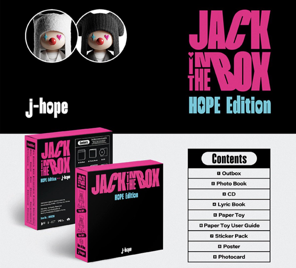#PurpleSeasonPHGO 

J-HOPE | Jack In The Box Album HOPE Edition

₱1,200

DOP: August 31, 2023

ORDER HERE: docs.google.com/forms/d/1GZU68…

wts lfb bts ph jitb hobi jhope