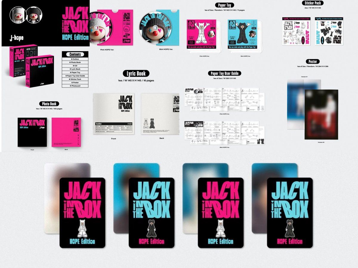 รับพรี J-hope's solo album 'Jack In The Box (HOPE Edition)

✅ รวมภาษี

💸690฿ มัดจำ 300฿
📮60฿(+20฿)

ปิดรับ 17/8

สนใจเดม/ไลน์(ตอบเร็ว)

#ตลาดนัดบังทัน #ตลาดนัดรถไฟฟ้าบังทัน #ตลาดนัดรถไฟBTS #ปล่อยของสะสมบังทัน #ขายของสะสมบังทัน #JHOPE