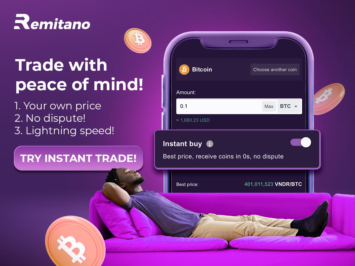 remitano's tweet photo. 🚀Efficient ways to surf the #CryptoTrading waves and market fluctuations!

1️⃣Use a budget dedicated just for that
2️⃣Make an investment plan
3️⃣Use the tools

🔥That's why in #Remitano you have #InstantTrade! Have you already tried it?
👇👇👇
https://t.co/iUHrVKzh7L https://t.co/47iLEb3aEy