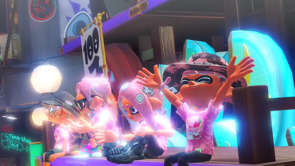 Made so much friends via Splatoon 💖 and they make the best teammates