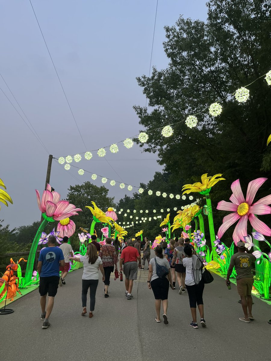 PaytonDomschke's tweet photo. Asian lantern festival was a BEAUT✨

Shoutout to the @clemetzoo on this year’s spectacular display. I’ll be back next year simply for the illuminated giraffes☺️🦒 https://t.co/fels3ryAMc