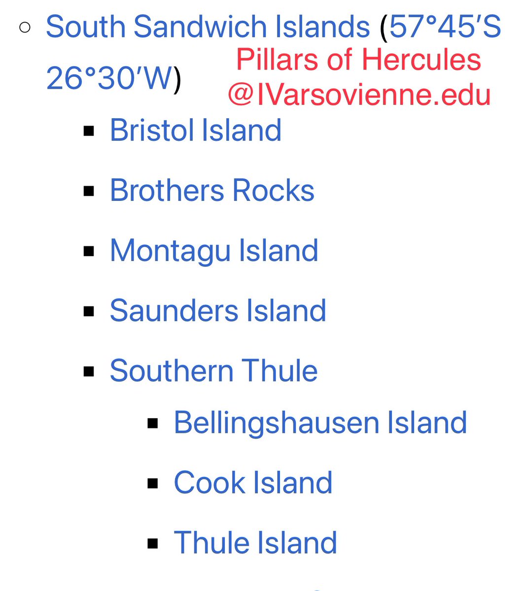 IVarsovienne's tweet photo. Proto-Greeks had known exact location of these islands & #TierradelFuego was the island behind which Hercules killed Geryon of three heads & bodies and stole his cattle c. 34 Mya; #Plato was right locating #Atlantis beyond the #PillarsofHercules. #protoGreek #Hercules #Geryon https://t.co/O1BXMRoeQl