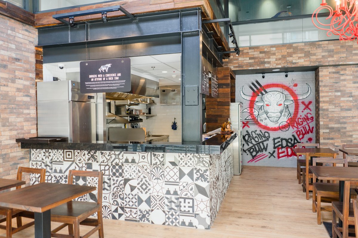 Raging Bull Burgers is NOW OPEN at Level 1, North Wing, Shangri-La Plaza!