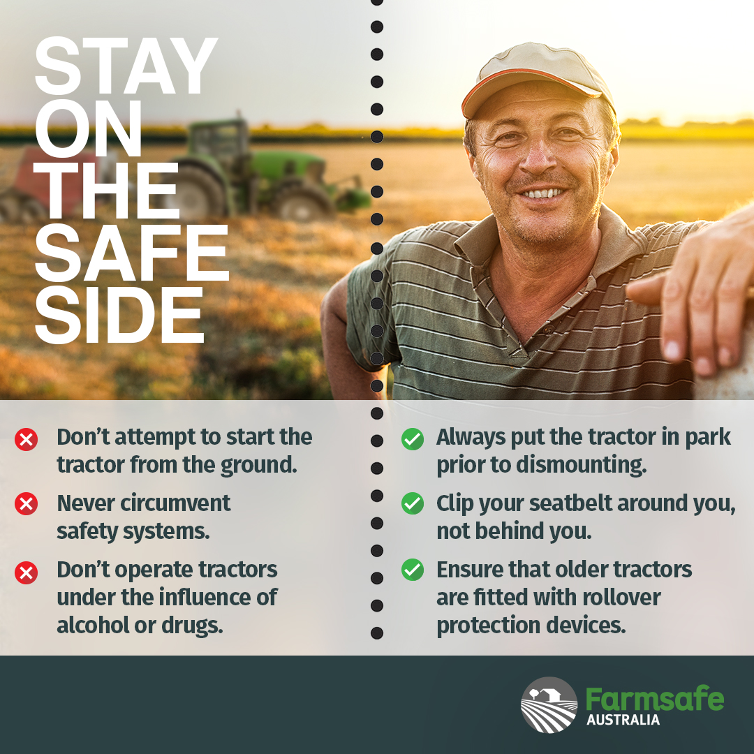 NationalFarmers's tweet photo. NATIONAL FARM SAFETY WEEK 🚜
📅 16-22 July
Join @FarmsafeAust this week as they raise awareness and provide tips on how to navigate safety challenges.
#farmsafety #stayonthesafeside https://t.co/5zvwcxmnue