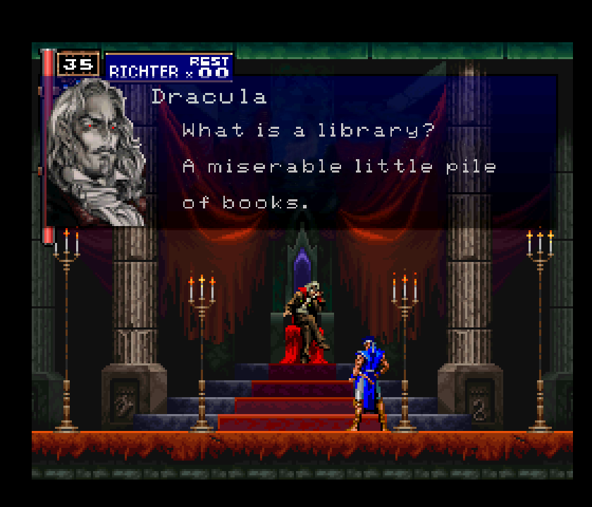 TheVGLibrary's tweet image. Dracula doesn't know what he's talking about...

#TheVideoGameLibrary is more than a pile of books!

It represents over 10,000 authors who dedicated their talents to sharing their passion and perspective with all of us.

But enough talk...head on over!

👉 thevideogamelibrary.org