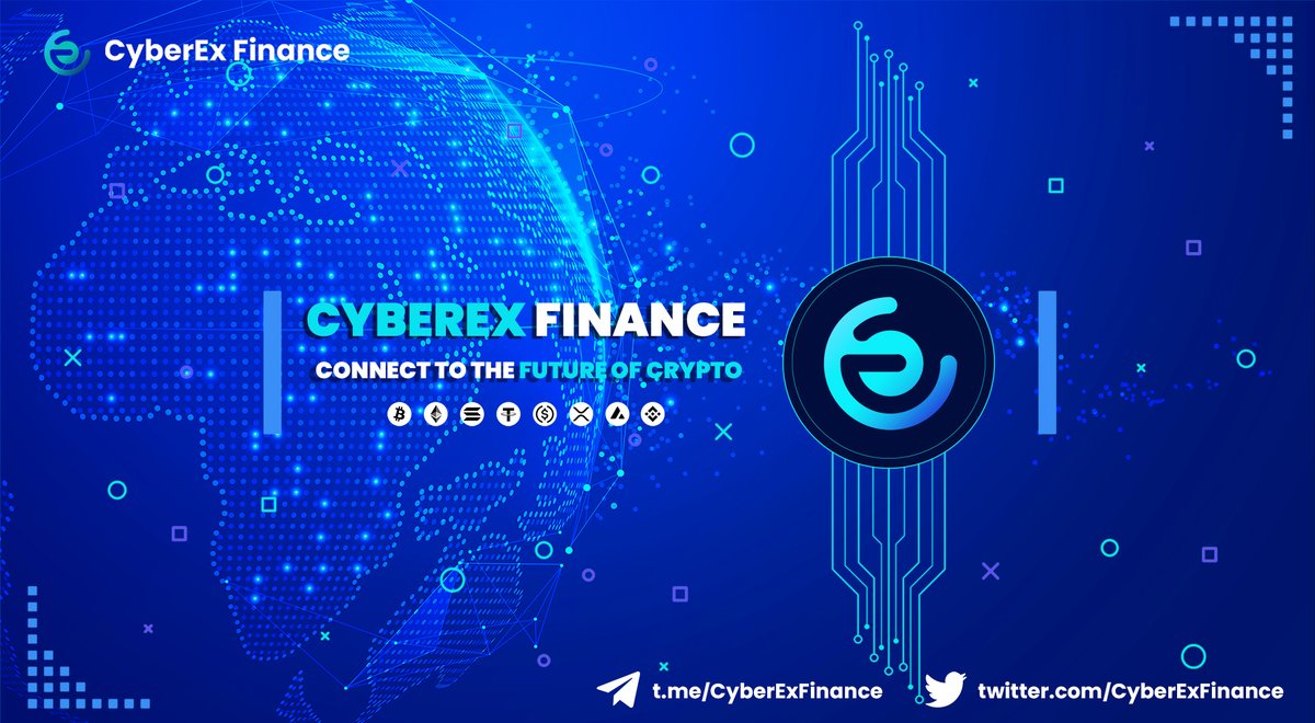 CyberExFinance's tweet photo. 🔐 Welcome to CyberEx: Your gateway to decentralized trading! 🌐
💥 Join the revolution and unlock limitless possibilities in the world of finance. 
🚀 Follow us now and embrace the future of decentralized exchanges! #CyberEx #DecentralizedFinance #CryptoRevolution https://t.co/gQE3JYcFU3