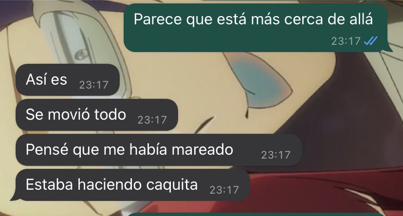 ardillayujin's tweet photo. Yo preocupada por mi papá, que estuvo cerca del epicentro del temblor. 

Mi papá en cuestión: https://t.co/pgH8rOjX7O